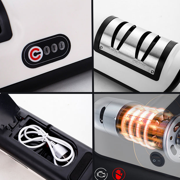 USB Rechargeable Electric Knife Sharpener - Gadgets Paradise
